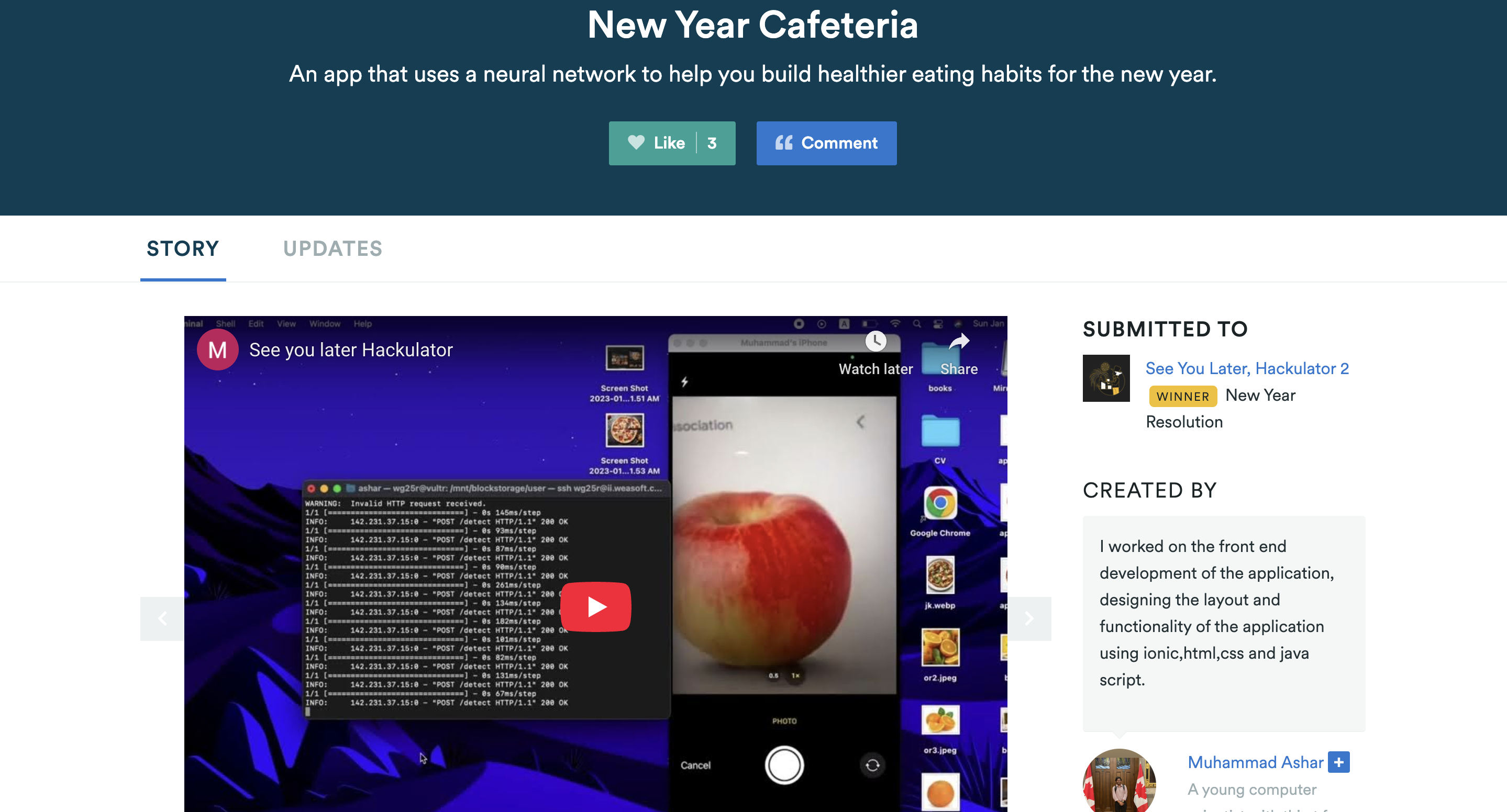 New Year Cafeteria Screenshot